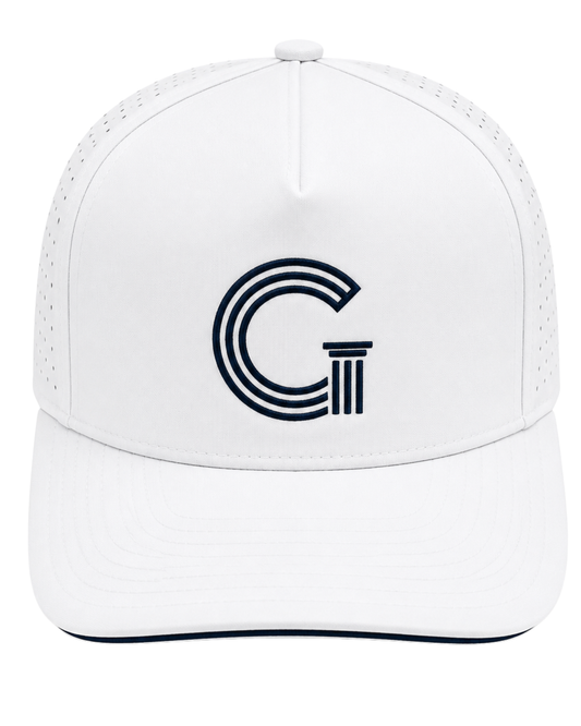 GA - White Performance Cap