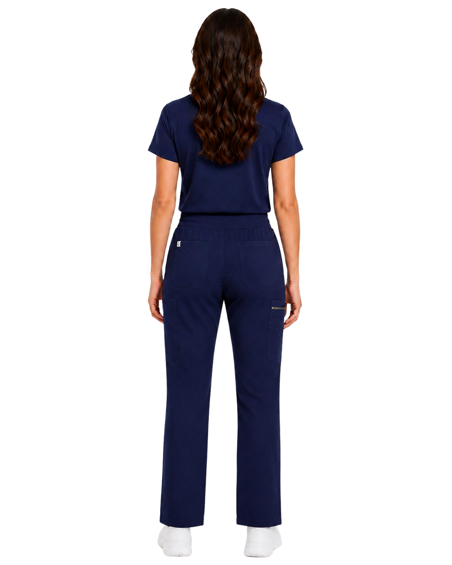 Women's Classic Boot Cut Scrub Pants with 4 Pockets