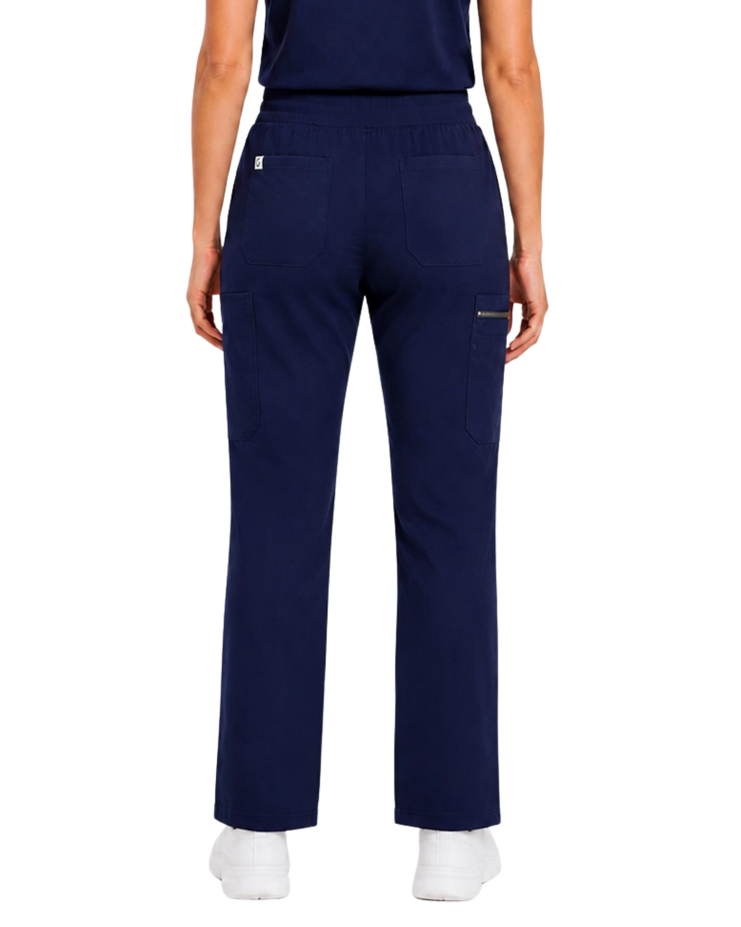 Women's Classic Boot Cut Scrub Pants with 4 Pockets