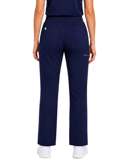 Women's Classic Boot Cut Scrub Pants with 4 Pockets
