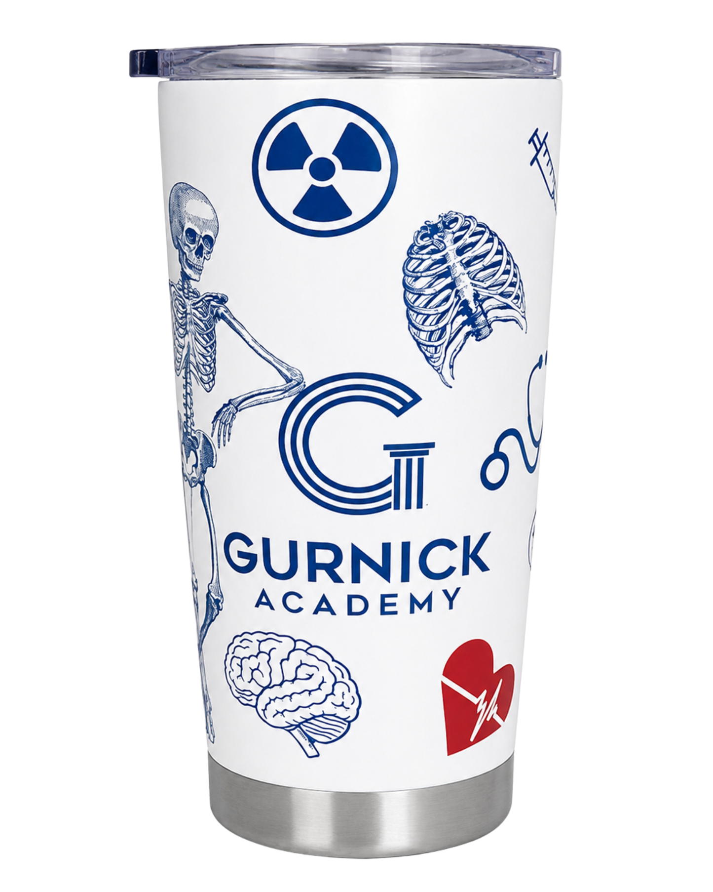 GA - Tumbler cup Anatomy White