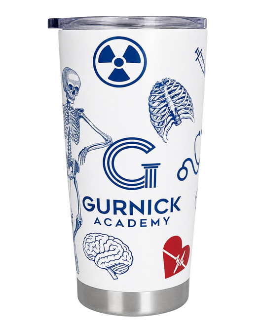 GA - Tumbler cup Anatomy White