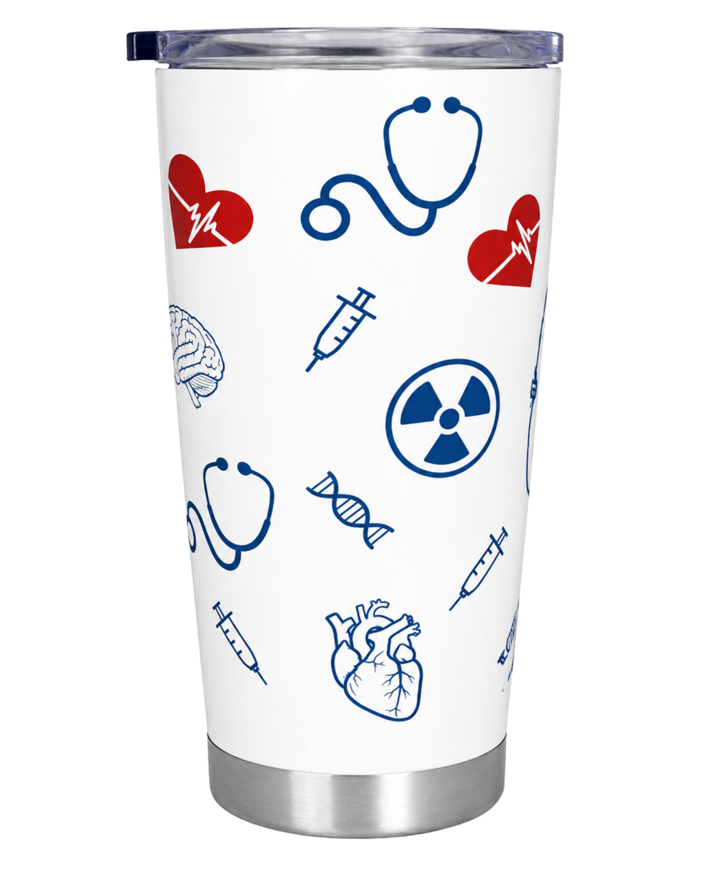 GA - Tumbler cup Anatomy White