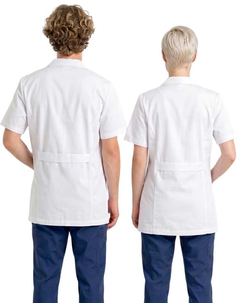 GA - Unisex Shirt Sleeve Lab Coat