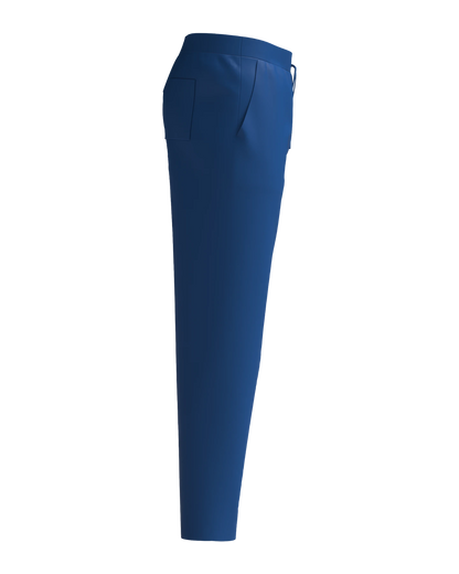 Men's Classic Boot Cut Scrub Pants With 4 Pockets - Right Side View