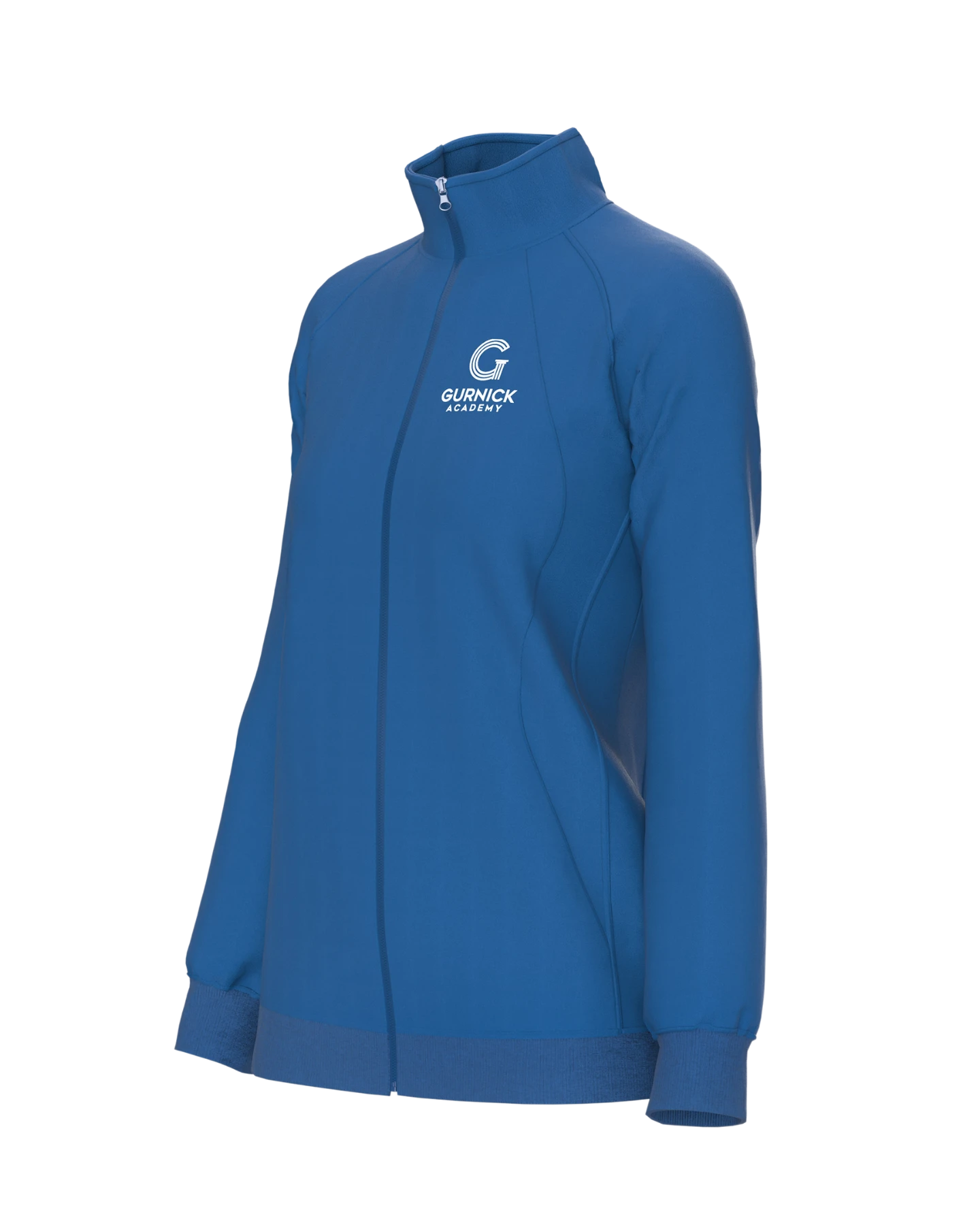 Men's Soft Lightweight Full-Zip Fleece Jacket - Side View