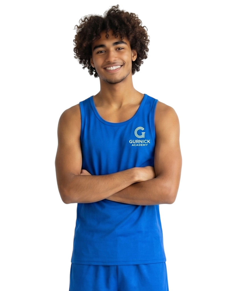 PORT&COMPANY unisex tank top Royal blue