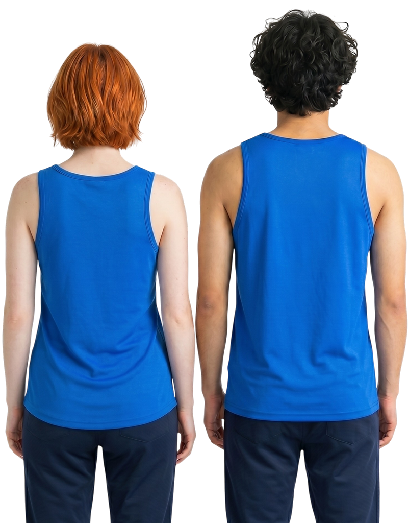 PORT&COMPANY unisex tank top Royal blue