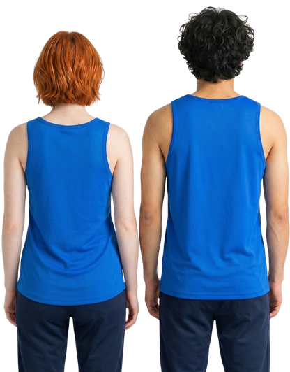 PORT&COMPANY unisex tank top Royal blue