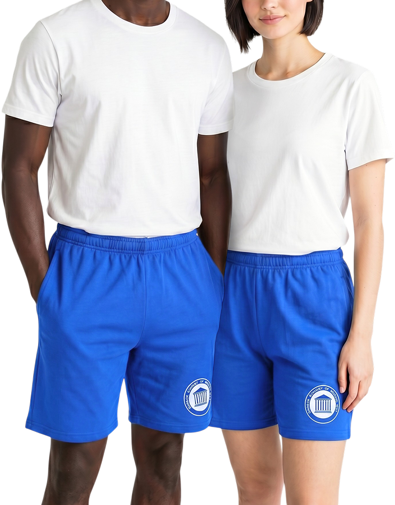 Royal Blue Unisex Shorts