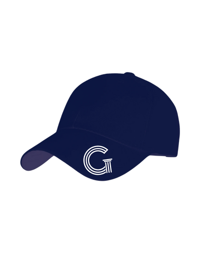 Unisex Adjustable Classic Minimalist Logo Baseball Cap - Front Profile