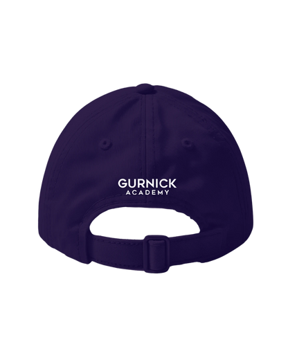 Unisex Adjustable Classic Minimalist Logo Baseball Cap - Rear Profile