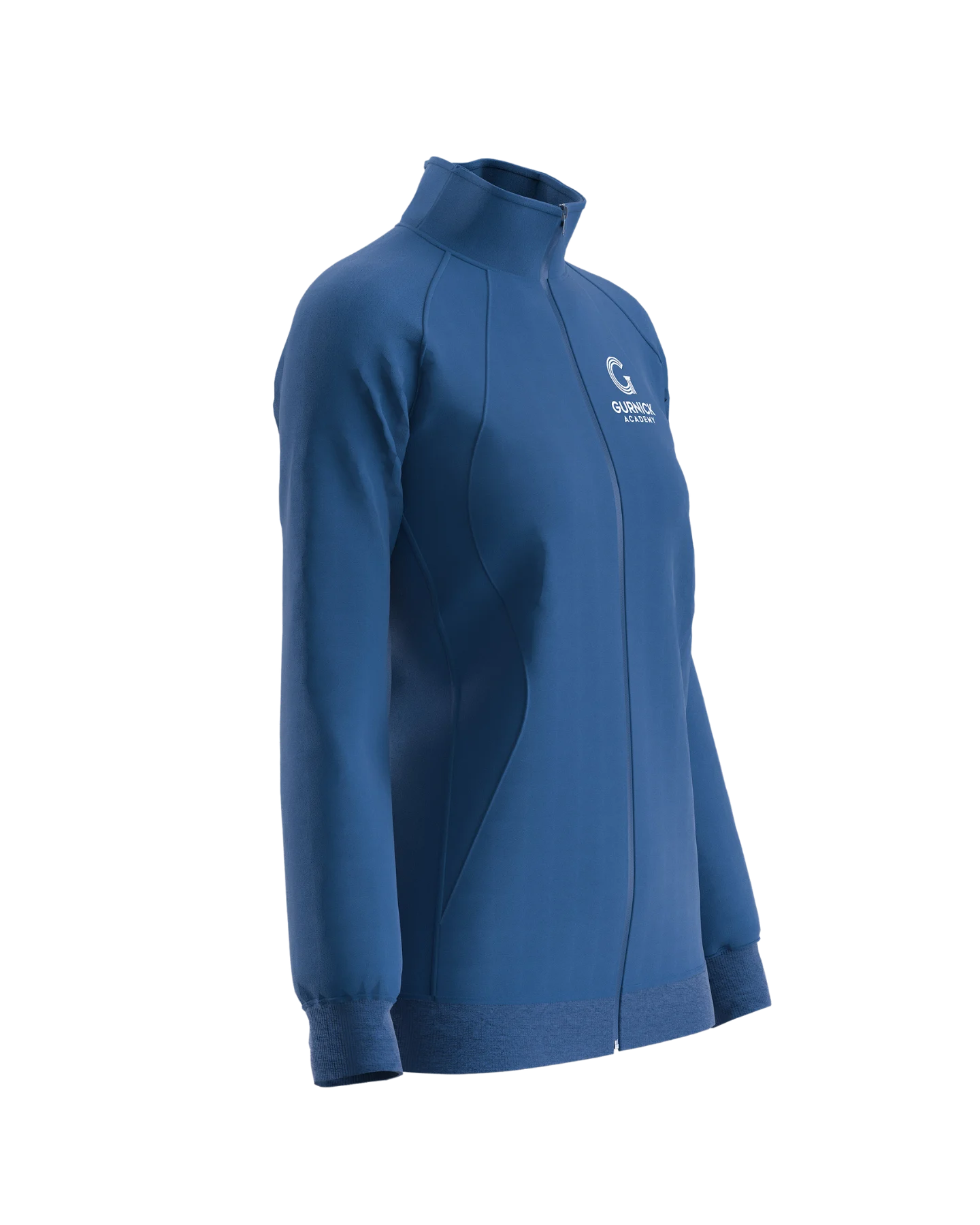 Women's Soft Lightweight Full-Zip Fleece Jacket - Right Side View